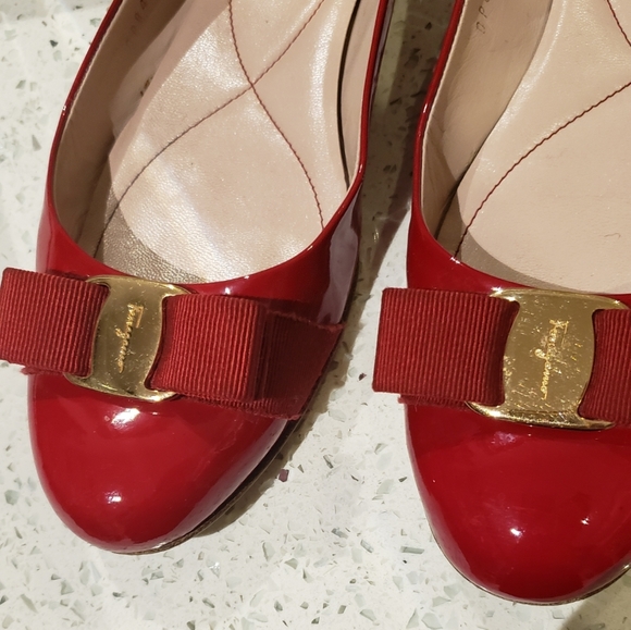 **SOLD***100%Authentic Salvatore Red Varina Ballet - Picture 4 of 13